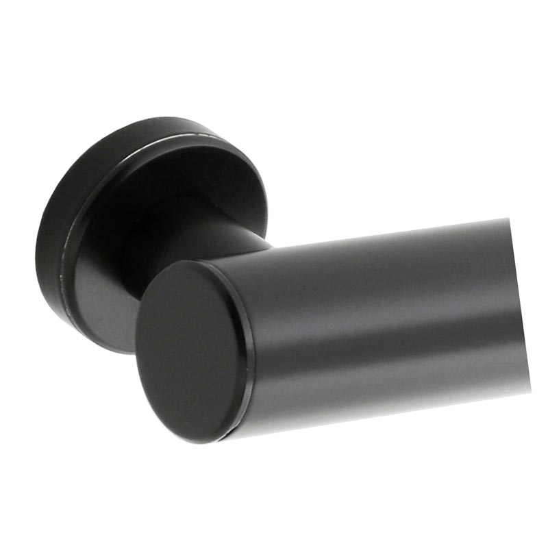 Bobrick Fino B-9806X30.MBLK 30" Straight Stainless Steel Grab Bar with Matte Black Finish