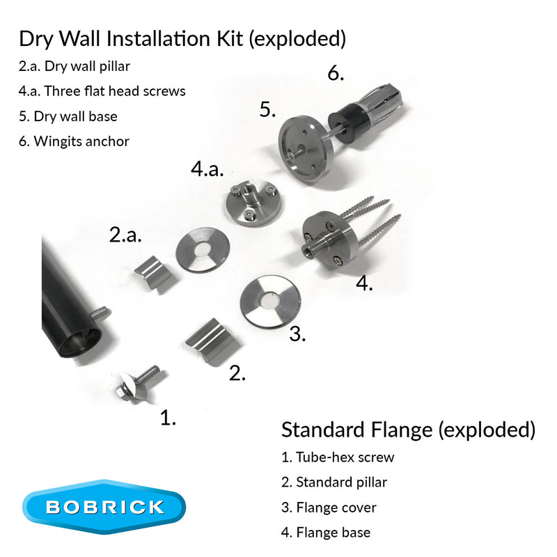 Bobrick B-9806-20 Dry Wall Kit