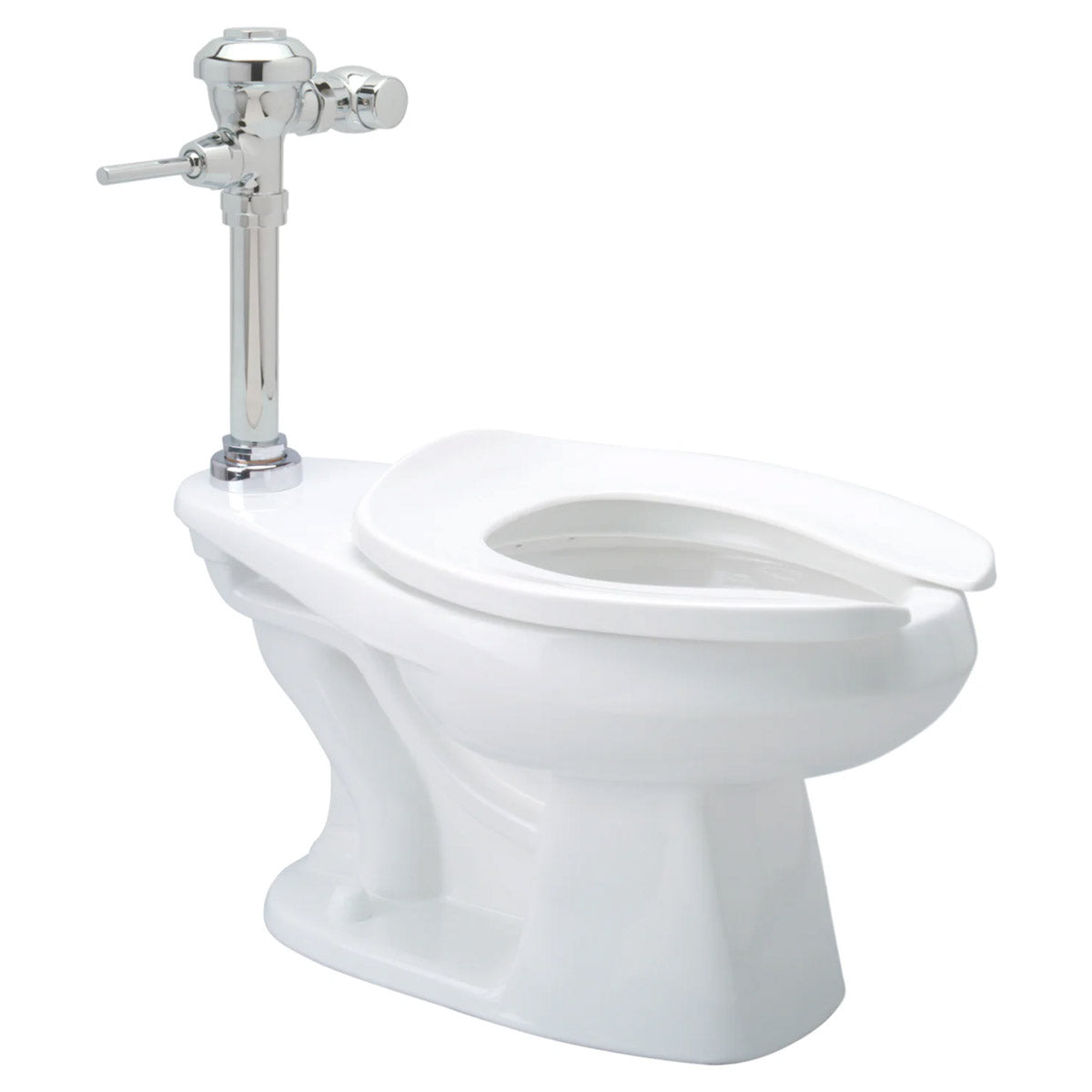 Zurn Z.WC3.AM Zurn One Manual Floor Mounted ADA Height Toilet System with 1.1 GPF Flush Valve