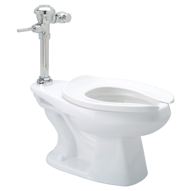 Zurn Z.WC3.AM Zurn One Manual Floor Mounted ADA Height Toilet System with 1.1 GPF Flush Valve