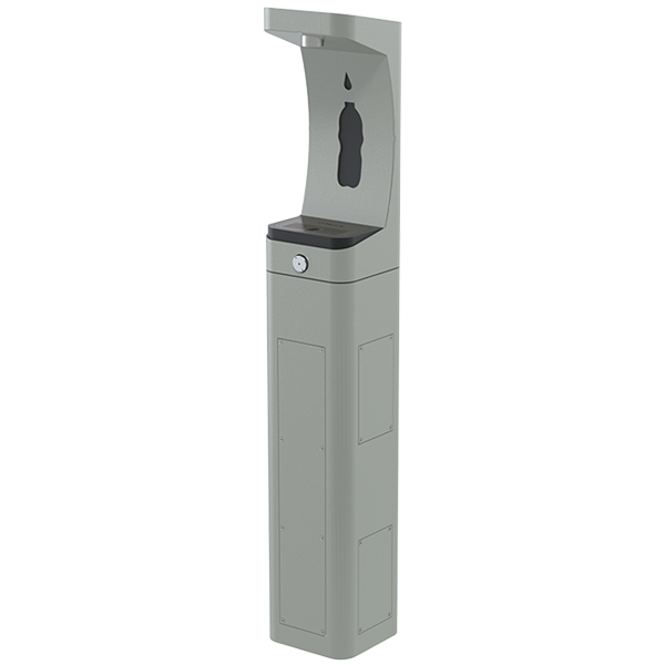Haws KOA 3610F ADA Filtered Stainless Steel Outdoor Bottle Filler