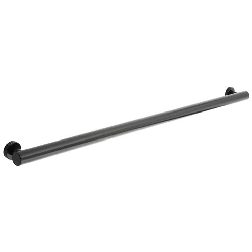 Bobrick Fino B-9806X30.MBLK 30" Straight Stainless Steel Grab Bar with Matte Black Finish