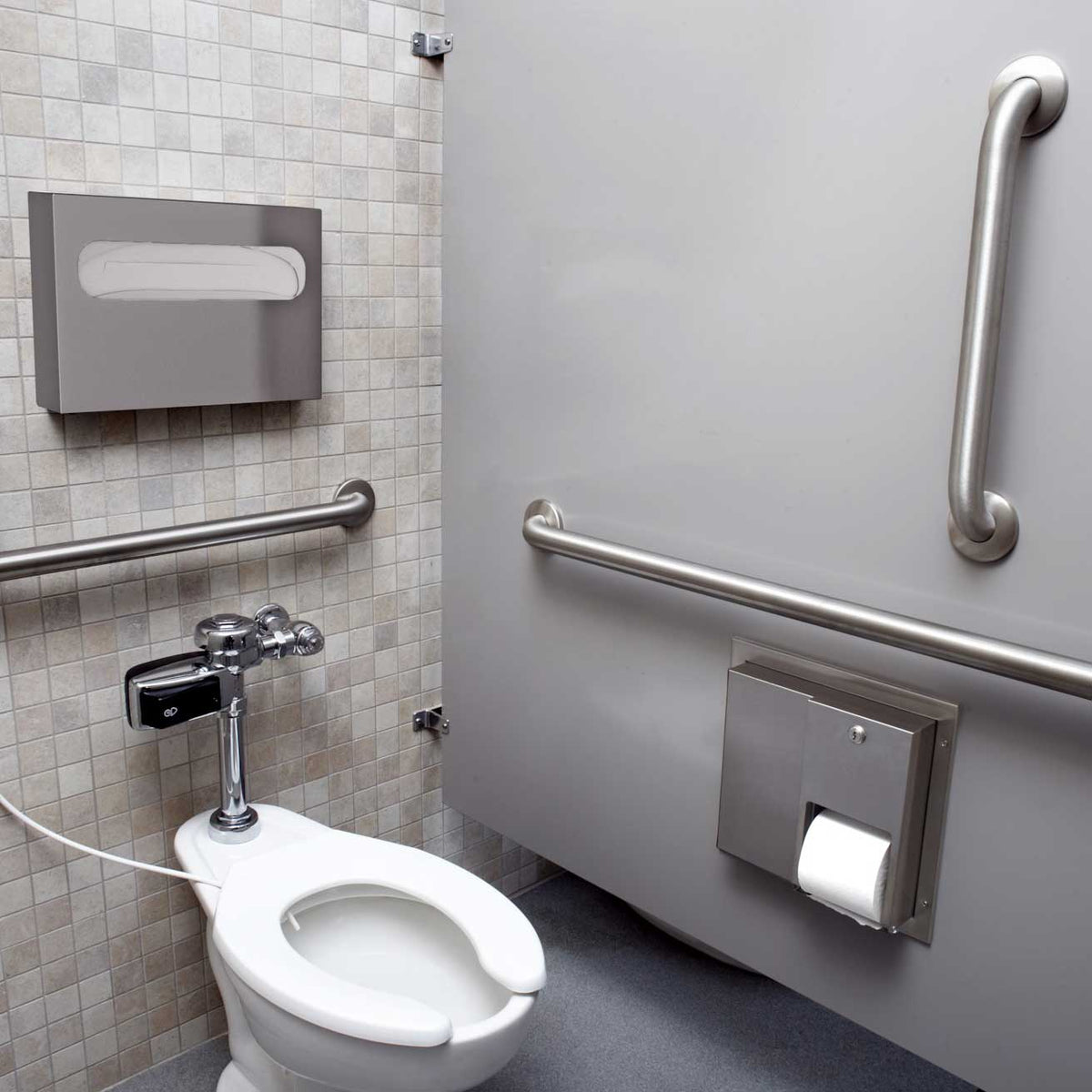 Bradley Bathroom Accessories Starter Kit — The Essential 3-Piece Bundle