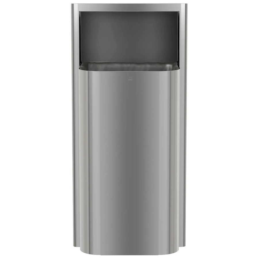 Bradley Elvari Series Waste Receptacles - Recessed, Large Capacity, 18 GAL - 3B1-003600