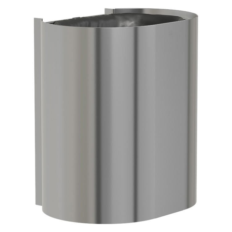 Bradley Elvari Series Waste Receptacles - Surface Mounted, Medium Capacity, 14 GAL - 3B1-110000