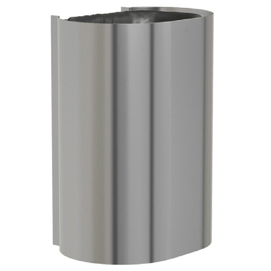 Bradley Elvari Series Waste Receptacles - Surface Mounted, Large Capacity, 18 GAL - 3B1-113600