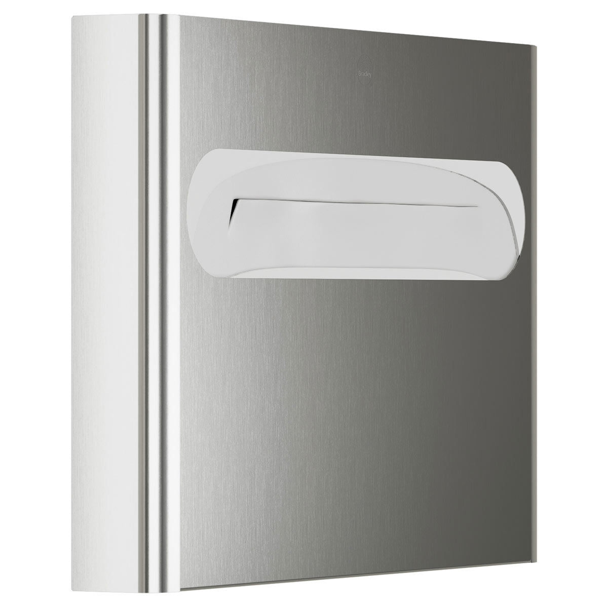 Bradley Elvari Series Seat Cover Dispenser - Surface Mounted, Medium Capacity - 5B1-110000 (Classic Satin Stainless)
