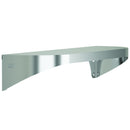Bradley Elvari Series Shelf, Stainless Satin, 20 Gauge, 5" X 18" - 7B2-0051800 (Classic Satin Stainless)