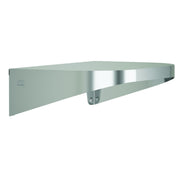 Bradley Elvari Series Shelf, Stainless Satin, 20 Gauge, 8