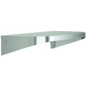 Bradley Elvari Series Shelf, Stainless Satin, 20 Gauge, 8 X 18 - 7B2-0081800