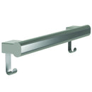 Bradley 8B1-2011896 Grab Bar Oval Peened Grip-With Hook 18"