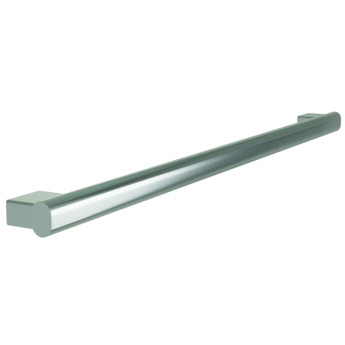 Bradley Elvari 36" Grab Bar Oval, Stainless Satin w/ Hooks, 8B1-0013696 (Classic Satin Stainless)