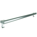 Bradley 8B1-2014296 Grab Bar Oval Peened Grip-With Hook 42"