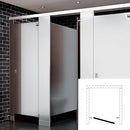 ASI Global Toilet Partition (Stainless Steel) 1 ADA Between (60"W x 61 1/4"D) BWADA-SS-Global