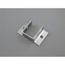 Hadrian 607110 - Hadrian Headrail Bracket Plated, Chrome Bathroom Stall Hardware - Headrail