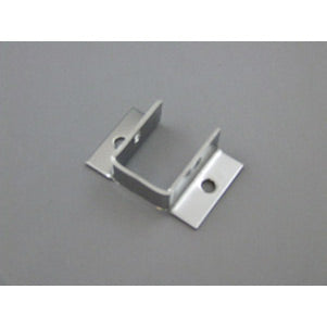 Hadrian 607110 - Hadrian Headrail Bracket Plated, Chrome Bathroom Stall Hardware - Headrail
