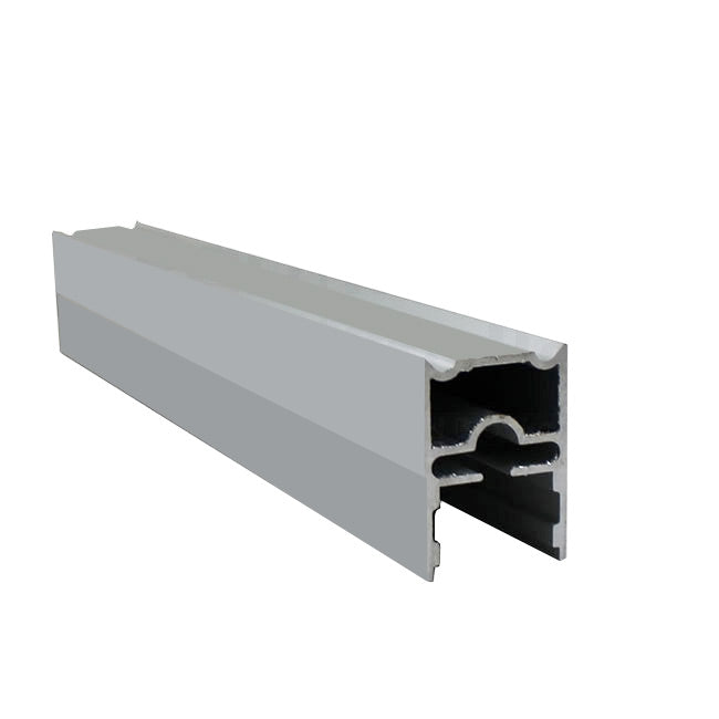 Hadrian 620060 - Hadrian Toilet Partition Headrail for Solid Plastic -60", Aluminum Bathroom Stall Hardware - Headrail