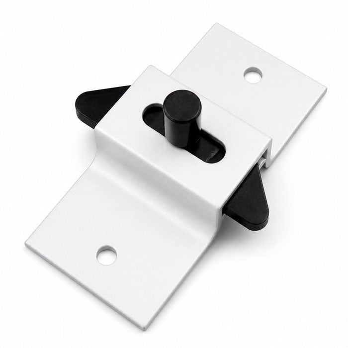 Hadrian 620121 Slide Latch Assembly For Solid Plastic, Aluminum, Surface Mounted Bathroom Stall Hardware - Strikes & Keepers