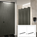 Hadrian Toilet Partition (Phenolic) 2 Between Wall (72" W x 60" D) - BW2-HADRIAN-PHEN