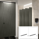 Hadrian Toilet Partition (Phenolic) 2 In-Corner (72" W x 60" D) - IC2-HADRIAN-PHEN