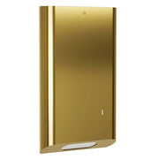 Bradley Elvari Series Towel Dispenser - Surface Mounted, Large Capacity - 2B1-113600-BR, Brushed Brass