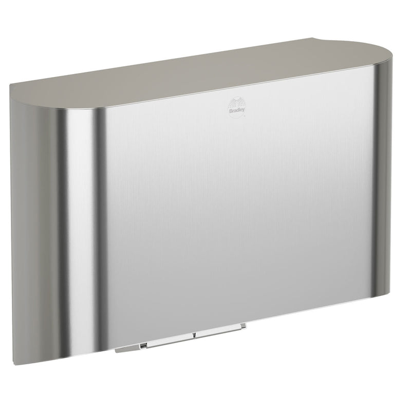 Bradley Elvari Series Hand Dryer - ADA High Speed Surface Mounted, 240V - 2B4-2114900-BS, Brushed Stainless