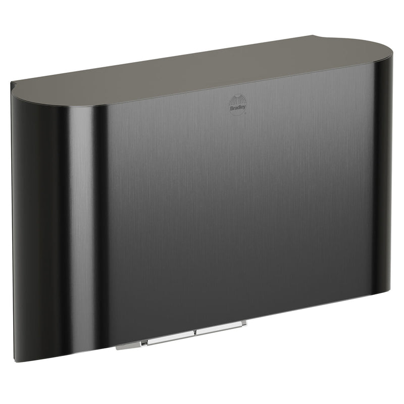 Bradley Elvari Series Hand Dryer - ADA High Speed Surface Mounted, 240V - 2B4-2114900-BB, Brushed Black