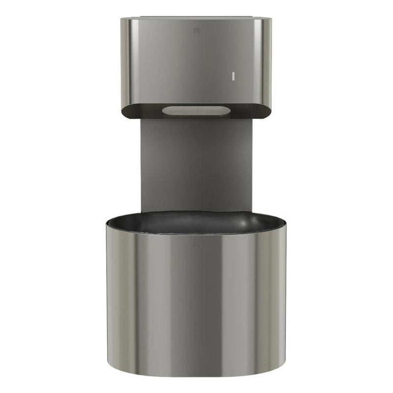 Bradley Elvari Series Towel/Waste Combination Unit - Surface Mounted, 10 GAL - 2B5-113400-BS, Brushed Stainless