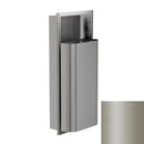 Bradley Elvari Series Waste Receptacles - Recessed, Medium Capacity, 12 GAL - 3B1-000000-BN, Brushed Nickel