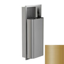 Bradley Elvari Series Waste Receptacles - Recessed, Medium Capacity, 12 GAL - 3B1-000000-BR, Brushed Brass