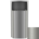 Bradley Elvari Series Waste Receptacles - Recessed, Large Capacity, 18 GAL - 3B1-003600-BS, Brushed Stainless