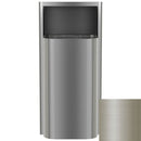 Bradley Elvari Series Waste Receptacles - Semi-Recessed, Medium Capacity, 12 GAL - 3B1-100000-BN, Brushed Nickel