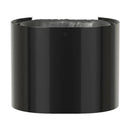 Bradley Elvari Series Waste Receptacles - Surface Mounted, Small Capacity, 10 GAL - 3B1-113400-BB, Brushed Black