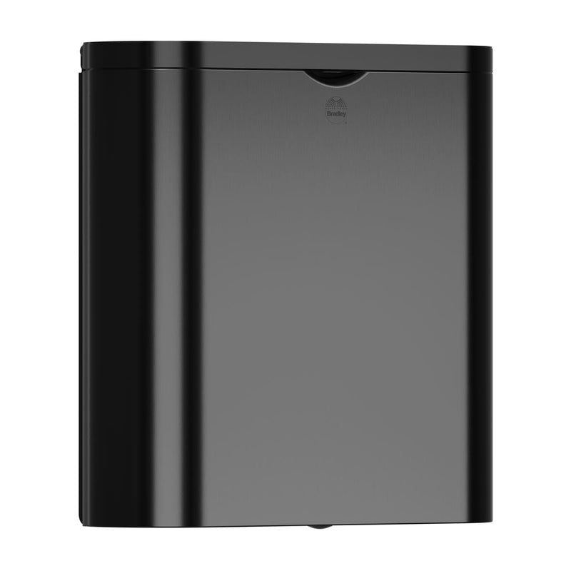 Bradley Elvari Series Napkin Disposal - Stainless, Surface Mounted - 4B2-110000-BB, Brushed Black
