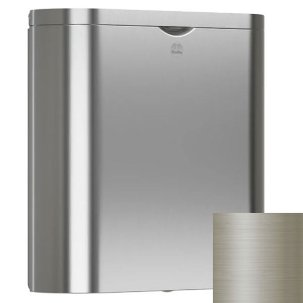 Bradley Elvari Series Napkin Disposal - Stainless, Surface Mounted - 4B2-110000-BN, Brushed Nickel
