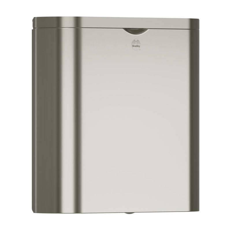 Bradley Elvari Series Napkin Disposal - Stainless, Surface Mounted - 4B2-110000-BN, Brushed Nickel