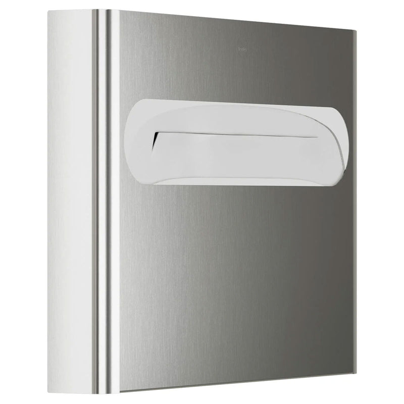 Bradley Elvari Series Seat Cover Dispenser - Surface Mounted, Medium Capacity - 5B1-110000-BS, Brushed Stainless