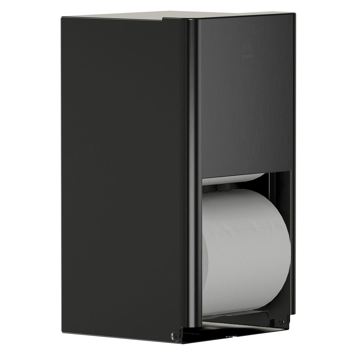Bradley Elvari Series Toilet Tissue Dispenser - Surface Mounted, Medium Capacity - 5B2-110000-BB, Brushed Black