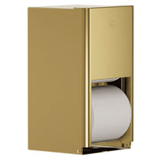 Bradley Elvari Series Toilet Tissue Dispenser - Surface Mounted, Medium Capacity - 5B2-110000-BR, Brushed Brass