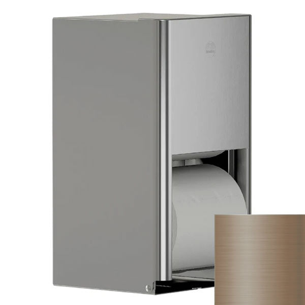 Bradley Elvari Series Toilet Tissue Dispenser - Surface Mounted, Medium Capacity - 5B2-110000-BZ, Brushed Bronze