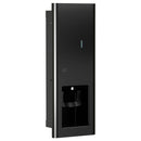 Bradley Elvari Series Liquid Soap/Gel Sanitizer Dispenser - 40oz, Recessed - 6B1-000000-BB, Brushed Black