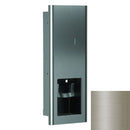 Bradley Elvari Series Liquid Soap/Gel Sanitizer Dispenser - 40oz, Recessed - 6B1-000000-BN, Brushed Nickel