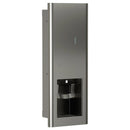 Bradley Elvari Series Liquid Soap/Gel Sanitizer Dispenser - 40oz, Recessed - 6B1-000000-BS, Brushed Stainless