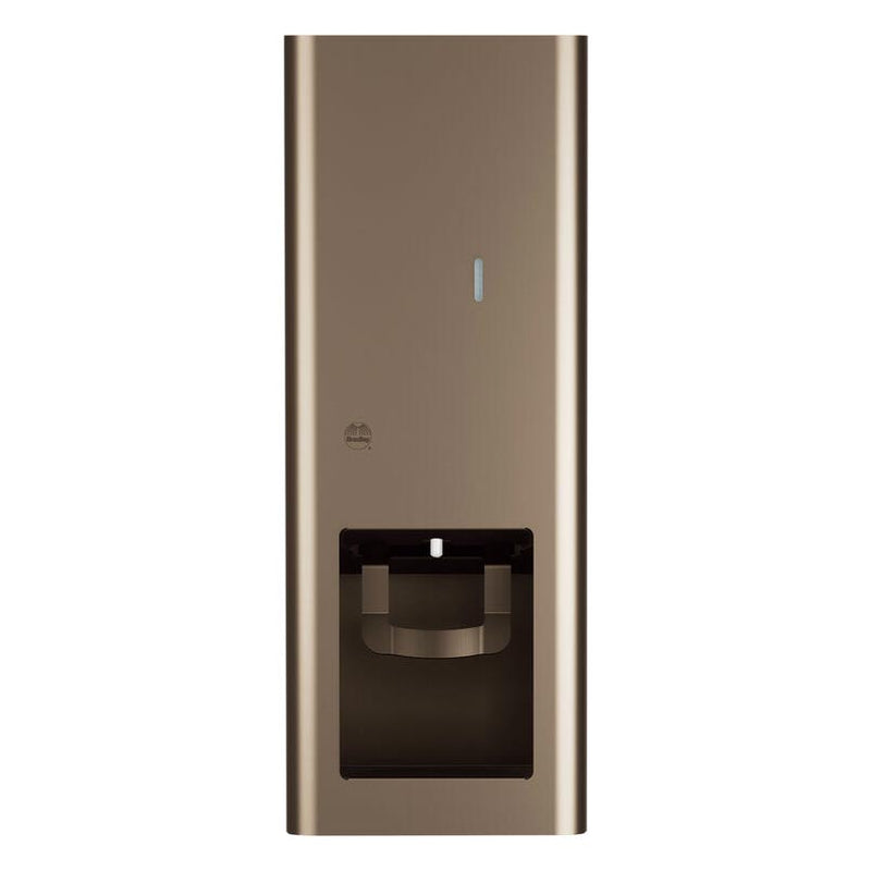 Bradley Elvari Series Liquid Soap/Gel Sanitizer Dispenser - 40oz, Recessed - 6B1-000000-BZ, Brushed Bronze