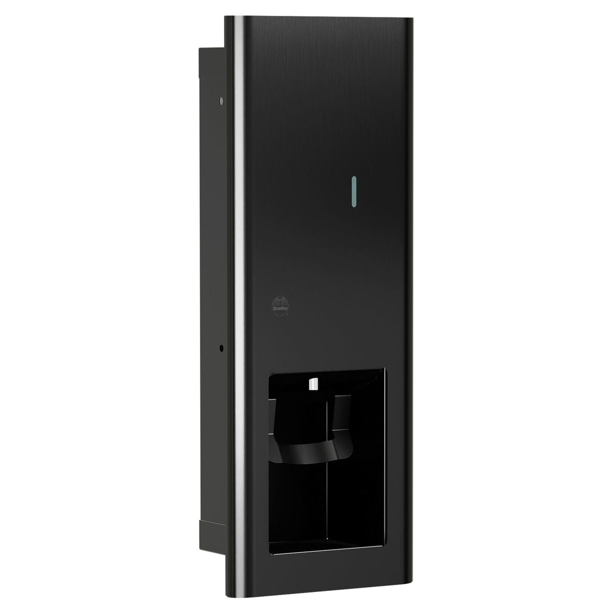 Bradley Elvari Series Foam Soap Dispenser - 40oz, Recessed - 6B1-000073-BB, Brushed Black