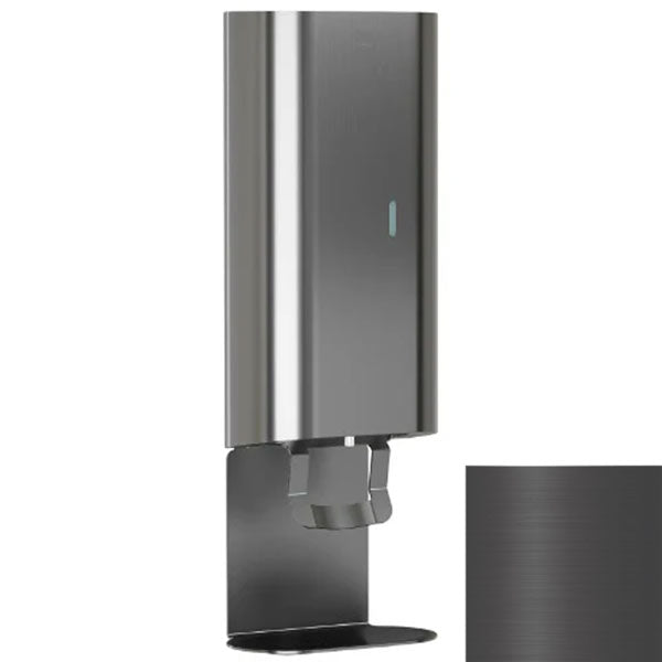 Bradley Elvari Series Foam Soap Dispenser - 40oz, Surface Mounted, Drip Tray - 6B1-110073T-BB, Brushed Black