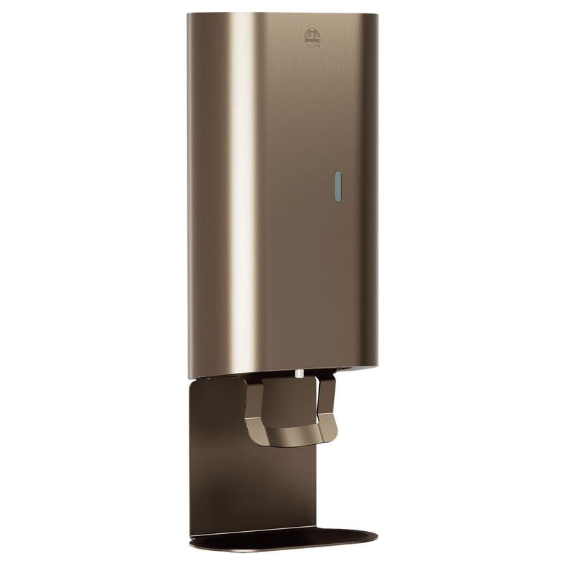 Bradley Elvari Series Foam Soap Dispenser - 40oz, Surface Mounted, Drip Tray - 6B1-110073T-BZ, Brushed Bronze