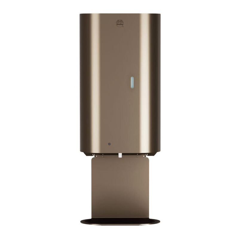 Bradley Elvari Series Automatic Liquid/Gel Sanitizer Sensor Dispenser - 40oz, Surface Mounted, Tray - 6B1-119300T-BZ, Brushed Bronze