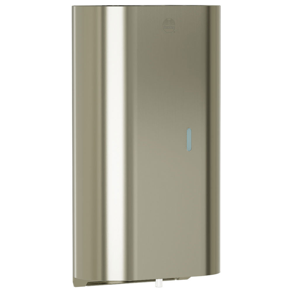 Bradley Elvari Series Automatic Foam Soap Sensor Dispenser - 40oz, Surface Mounted - 6B1-119373-BN, Brushed Nickel