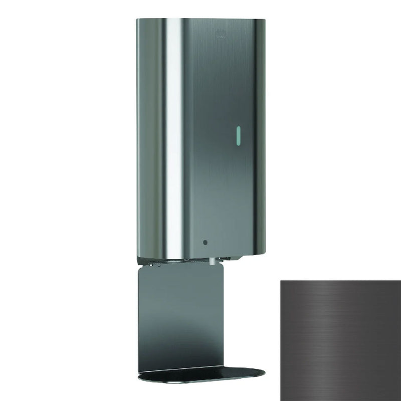 Bradley Elvari Series Automatic Foam Soap Sensor Dispenser - 40oz, Surface Mounted, Tray - 6B1-119373T-BB, Brushed Black